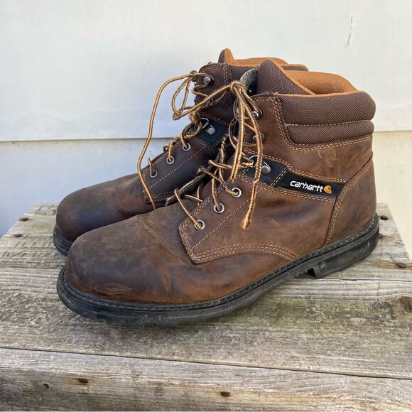 Carhartt 6-inch Soft toe Leather Lace Up Work Boots main image 5